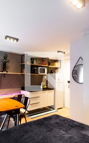 Studio à venda com 32m², 1 quarto e sem vagaStudio