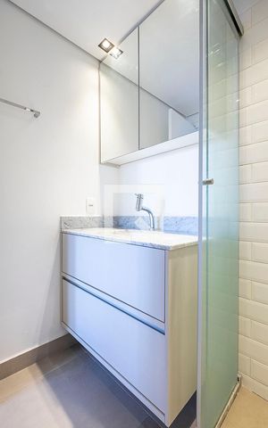 Apartamento à venda com 44m², 1 quarto e 1 vaga Apartamento à venda com 44m², 1 quarto e 1 vagaBanheiro