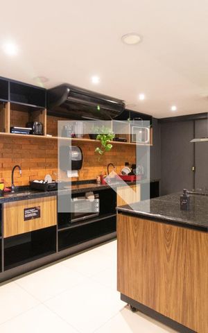 Studio à venda com 27m², 1 quarto e sem vaga Studio à venda com 27m², 1 quarto e sem vagaCozinha