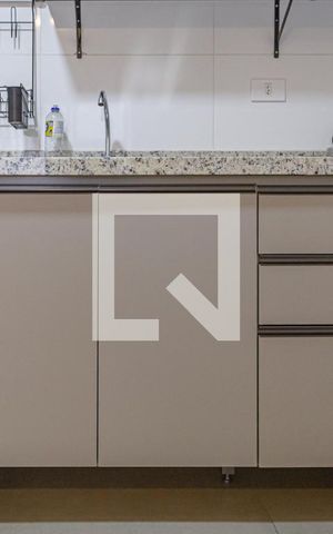 Studio à venda com 27m², 1 quarto e sem vaga Studio à venda com 27m², 1 quarto e sem vagaCozinha