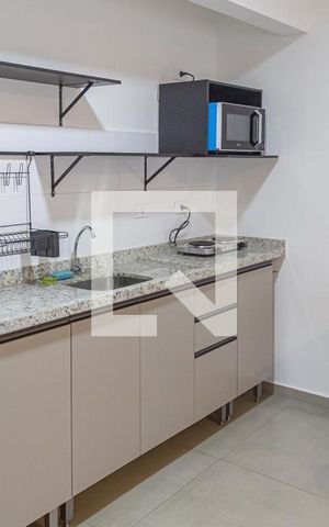Studio à venda com 27m², 1 quarto e sem vaga Studio à venda com 27m², 1 quarto e sem vagaCozinha