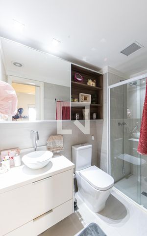 Apartamento para alugar com 89m², 2 quartos e 2 vagasBanheiro Social