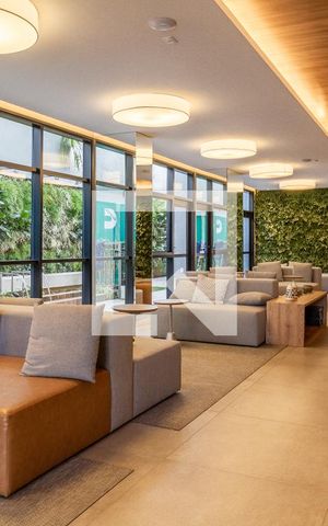 Studio à venda com 25m², 1 quarto e sem vaga Studio à venda com 25m², 1 quarto e sem vagaHall Social
