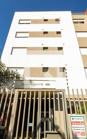 Apartamento para alugar com 44m², 1 quarto e 1 vagaFachada