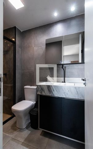 Apartamento à venda com 35m², 1 quarto e sem vagaBanheiro da Suíte