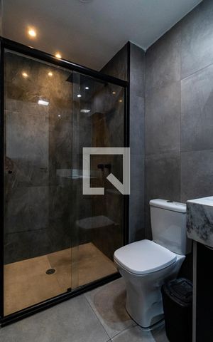 Apartamento à venda com 35m², 1 quarto e sem vagaBanheiro da Suíte