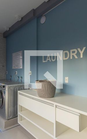 Apartamento para alugar com 39m², 1 quarto e 1 vaga Apartamento para alugar com 39m², 1 quarto e 1 vagaÁrea comum - lavanderia