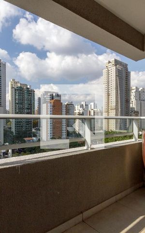 Apartamento para alugar com 36m², 1 quarto e 1 vagaVaranda