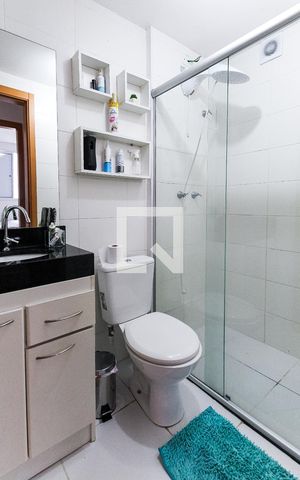 Apartamento à venda com 44m², 2 quartos e 1 vagaBanheiro