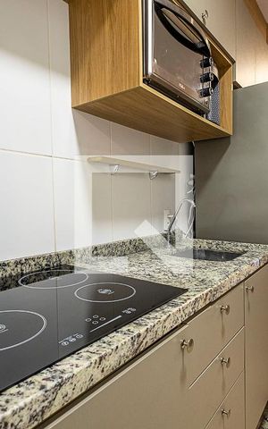 Studio para alugar com 25m², 1 quarto e sem vaga Studio para alugar com 25m², 1 quarto e sem vagaCozinha