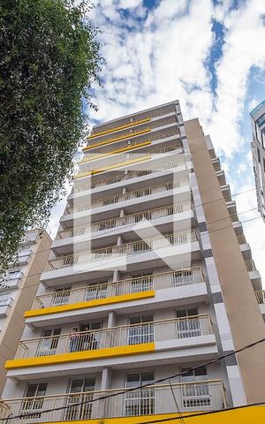 Studio para alugar com 25m², 1 quarto e sem vaga Studio para alugar com 25m², 1 quarto e sem vagaFachada