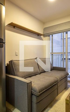 Studio para alugar com 25m², 1 quarto e sem vaga Studio para alugar com 25m², 1 quarto e sem vagaSala