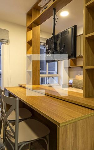 Studio para alugar com 25m², 1 quarto e sem vaga Studio para alugar com 25m², 1 quarto e sem vagaSala