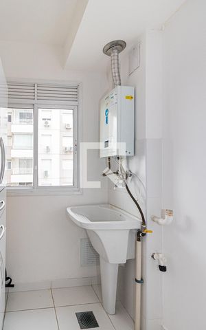 Apartamento para alugar com 55m², 2 quartos e 1 vagaCozinha e Área de Serviço