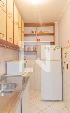 Apartamento à venda com 40m², 1 quarto e sem vaga Apartamento à venda com 40m², 1 quarto e sem vagaCozinha e Área de Serviço