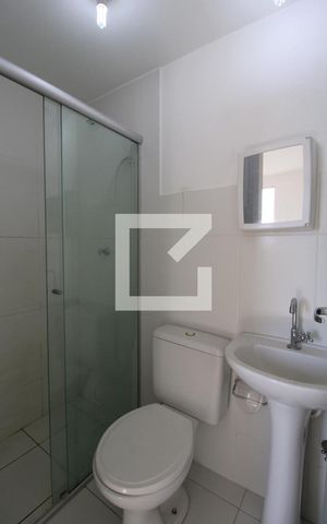 Apartamento para alugar com 46m², 2 quartos e 1 vagaBanheiro da suíte