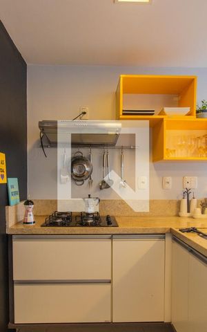 Apartamento para alugar com 50m², 1 quarto e 1 vaga Apartamento para alugar com 50m², 1 quarto e 1 vagaCozinha e Área de Serviço