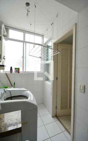 Apartamento para alugar com 90m², 2 quartos e 1 vagaDetalhe da area de serviço