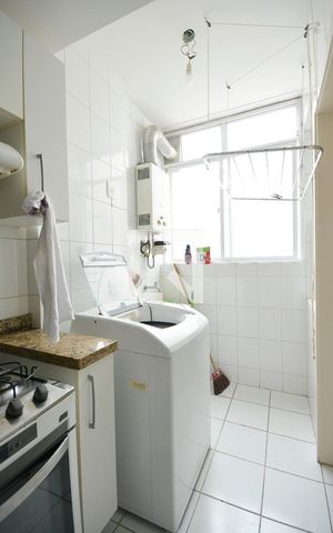 Apartamento para alugar com 90m², 2 quartos e 1 vagaDetalhe da area de serviço