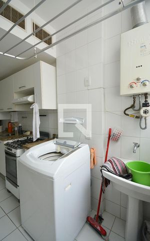 Apartamento para alugar com 90m², 2 quartos e 1 vagaDetalhe da area de serviço