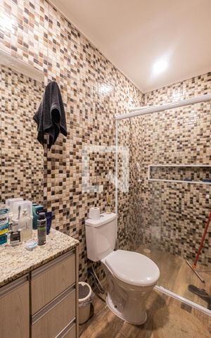 Apartamento à venda com 28m², 1 quarto e sem vaga Apartamento à venda com 28m², 1 quarto e sem vagaBanheiro Social