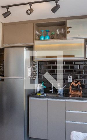 Studio à venda com 36m², 1 quarto e 1 vagaSala e Cozinha