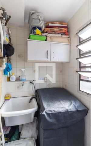 Apartamento para alugar com 48m², 2 quartos e 1 vaga Apartamento para alugar com 48m², 2 quartos e 1 vagaLavanderia