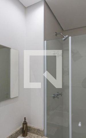 Studio para alugar com 23m², 1 quarto e sem vaga Studio para alugar com 23m², 1 quarto e sem vagaBanheiro