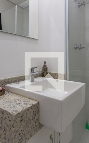 Studio para alugar com 23m², 1 quarto e sem vaga Studio para alugar com 23m², 1 quarto e sem vagaBanheiro