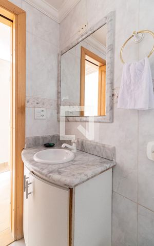 Apartamento à venda com 54m², 1 quarto e 1 vaga Apartamento à venda com 54m², 1 quarto e 1 vagaBanheiro da Suíte