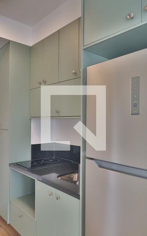 Studio para alugar com 27m², 1 quarto e sem vagaCozinha