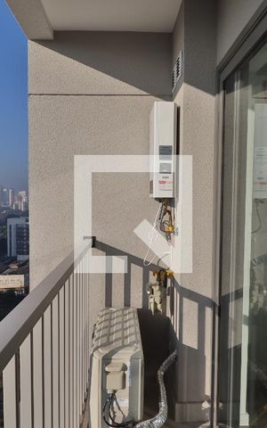 Studio para alugar com 27m², 1 quarto e sem vagaVaranda