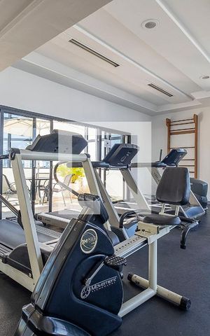 Apartamento para alugar com 50m², 1 quarto e 2 vagas Apartamento para alugar com 50m², 1 quarto e 2 vagasAcademia