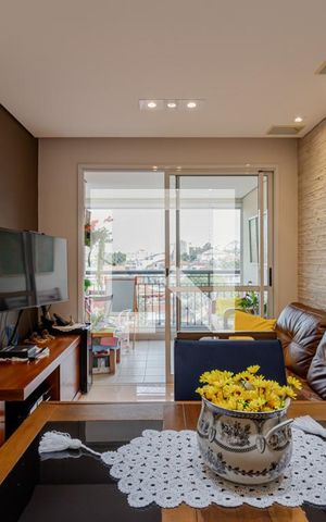 Apartamento à venda com 67m², 3 quartos e 1 vaga Apartamento à venda com 67m², 3 quartos e 1 vagaSala