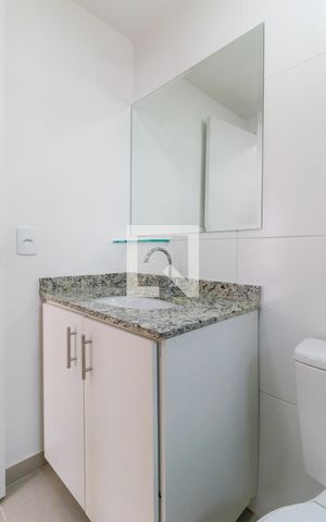 Apartamento para alugar com 32m², 1 quarto e sem vaga Apartamento para alugar com 32m², 1 quarto e sem vagaBanheiro