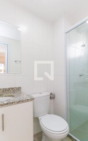Apartamento para alugar com 32m², 1 quarto e sem vaga Apartamento para alugar com 32m², 1 quarto e sem vagaBanheiro