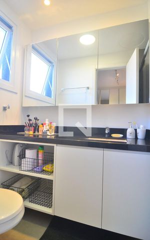 Apartamento à venda com 46m², 1 quarto e 1 vagaBanheiro Suíte