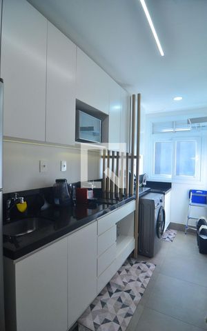 Apartamento à venda com 46m², 1 quarto e 1 vagaCozinha