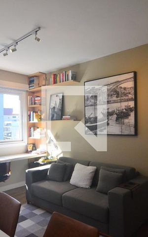 Apartamento à venda com 46m², 1 quarto e 1 vagaSala