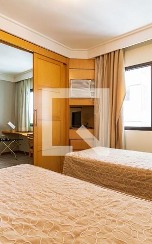 Studio para alugar com 35m², 1 quarto e 1 vaga Studio para alugar com 35m², 1 quarto e 1 vagaQuarto