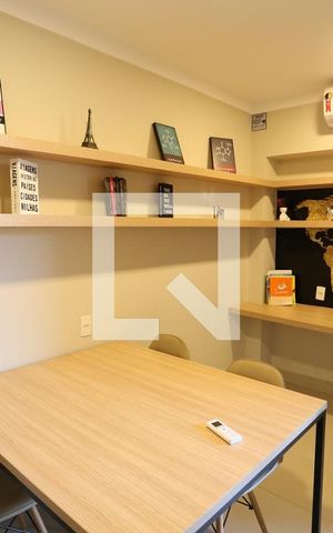 Apartamento para alugar com 40m², 2 quartos e sem vagaÁrea comum - Sala de Estudo