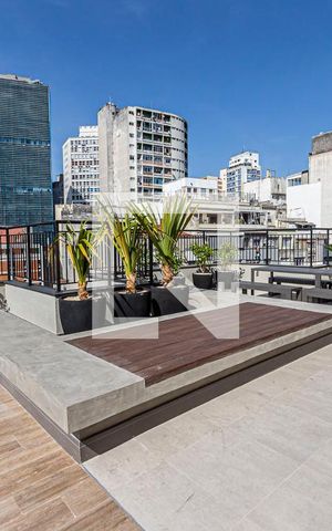 Studio à venda com 28m², 1 quarto e sem vagaÁrea comum