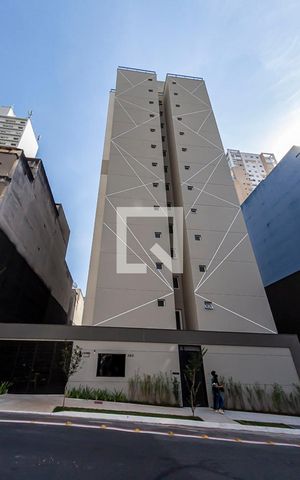 Studio à venda com 28m², 1 quarto e sem vagaFachada