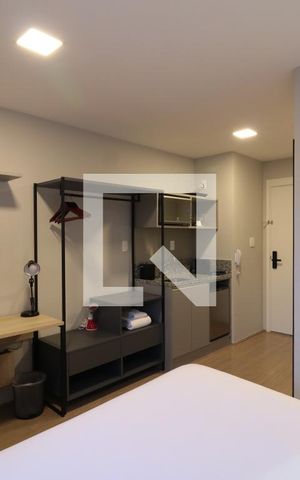 Studio para alugar com 19m², 1 quarto e sem vagaQuarto e Cozinha 