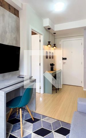 Apartamento para alugar com 27m², 1 quarto e sem vaga Apartamento para alugar com 27m², 1 quarto e sem vagaSala