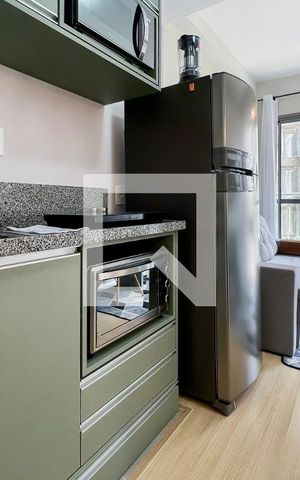 Apartamento para alugar com 27m², 1 quarto e sem vaga Apartamento para alugar com 27m², 1 quarto e sem vagaCozinha