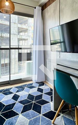 Apartamento para alugar com 27m², 1 quarto e sem vaga Apartamento para alugar com 27m², 1 quarto e sem vagaSala