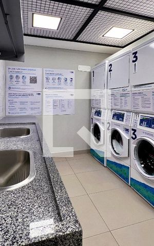 Apartamento para alugar com 27m², 1 quarto e sem vaga Apartamento para alugar com 27m², 1 quarto e sem vagaLavanderia