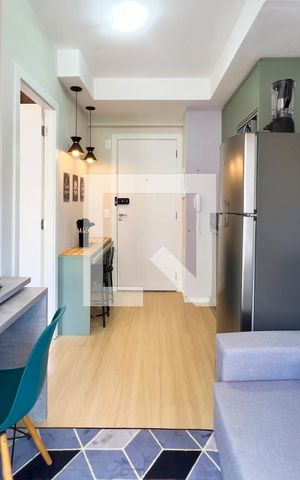 Apartamento para alugar com 27m², 1 quarto e sem vaga Apartamento para alugar com 27m², 1 quarto e sem vagaSala
