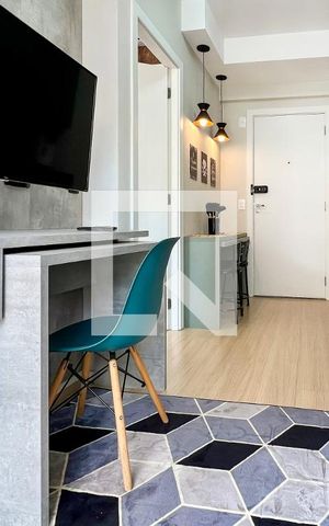 Apartamento para alugar com 27m², 1 quarto e sem vaga Apartamento para alugar com 27m², 1 quarto e sem vagaSala